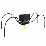 Spider Tablet Holder Arbitrary Curved Lazy Mobile Phone Bracket Desktop Car Bathroom Tablet Bracket(Black)