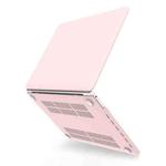 For MacBook Retina 12 A1534 Hollow Cream Style Laptop Plastic Protective Case(Rose Pink)