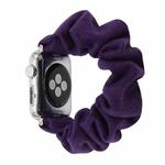 Pure Color Hair Band Watch Band for Apple Watch Series  7  45mm / & 6 & SE & 5 & 4 44mm /3 & 2 & 1 42mm(Q&N-SWB-49)
