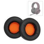1 Pair Thicken Sponge Headset Set 90mm Earmuffs For Kraken 7.1 V2 Pro(Orange)