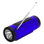 PL-89 Mini Bluetooth Speaker 2 in 1 Outdoor Sports Flashlight & Speaker Support Power Output(Blue)