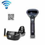 NETUM H8 Wireless Barcode Scanner Red Light Supermarket Cashier Scanner With Charger, Specification: Two-dimensional