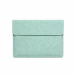 Horizontal Sheep Leather Laptop Bag For Macbook Air/ Pro 13.3 Inch A1466/A1369/A1502/A1425(Liner Bag  Fruit Green)