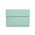 Horizontal Sheep Leather Laptop Bag For Macbook Pro 15 Inch A1707/A1990(Liner Bag  Fruit Green)