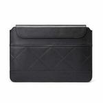 Microfiber Leather Thin And Light Notebook Liner Bag Computer Bag, Applicable Model: 11 inch -12 inch(Black)