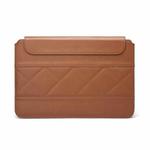 Microfiber Leather Thin And Light Notebook Liner Bag Computer Bag, Applicable Model: 13-14 inch(Brown)