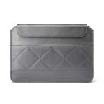 Microfiber Leather Thin And Light Notebook Liner Bag Computer Bag, Applicable Model: 13-14 inch(Gray)