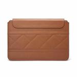 Microfiber Leather Thin And Light Notebook Liner Bag Computer Bag, Applicable Model: 14-15 inch(Brown)