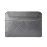 Microfiber Leather Thin And Light Notebook Liner Bag Computer Bag, Applicable Model: 14-15 inch(Gray)