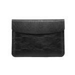 Horizontal Litchi Texture Laptop Bag Liner Bag For MacBook   13 Inch A1708 / 1706/1989 / A2337 / A2338(Liner Bag Black)