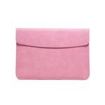 Horizontal Litchi Texture Laptop Bag Liner Bag For MacBook Pro 16 Inch A2141(Liner Bag Pink)