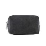 2 PCS  Portable Digital Accessory Leather Bag Single Layer Storage Bag, Colour: Sheepskin (Black)