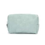 2 PCS  Portable Digital Accessory Leather Bag Single Layer Storage Bag, Colour: Frosted (Fruit Green)