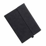 Clamshell  Tablet Protective Case with Holder For MicroSoft Surface Pro4 / 5/6 12.3 inch(Sheepskin Leather / Black)