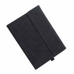 Clamshell  Tablet Protective Case with Holder For MicroSoft Surface Go(Sheepskin Leather / Black)