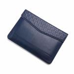 Horizontal  Embossed Notebook Liner Bag Ultra-Thin Magnetic Holster, Applicable Model: 13-14 inch(Dark Blue)
