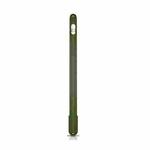 5 PCS Stylus Silicone Protective Case For Apple Pencil 1(Army Green)
