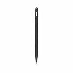 5 PCS Stylus Silicone Protective Case For Apple Pencil 2(Black)