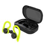 BE1032 Ear-mounted Waterproof Sports TWS Wireless Bluetooth Earphone(Fluorescent Green)
