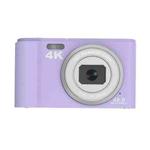 DC303A 2.8-Inch 4K 16X Zoom HD Digital Camera Mini Children Photography Camera US Plug(Purple Blue)