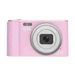 DC303A 2.8-Inch 4K 16X Zoom HD Digital Camera Mini Children Photography Camera UK Plug(Pink)