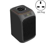 Quiet Fast Heating Household Mini Energy-saving Ceramic Heater, Plug Type:UK Plug(Black)