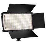 600 LEDs Stepless Adjustment Live Fill Light Reversible Photography Soft Light, Style: 10 inch(EU Plug)