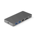 Blueendless Mobile Hard Disk Box Dock Type-C To HDMI USB3.1 Solid State Drive, Style: 7-in-1 (Support M.2 NVME)