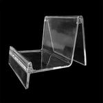 10 PCS Thickened Transparent Wallet Holder Plastic Phone Mask Display Stand Counter Display Stand,Specification: No. 3 1 Layer