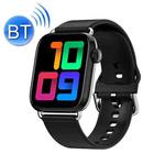 QY03 Smart Business Watch Heart Rate Blood Pressure Step Information Push Sports Bracelet, Colour: Black Silicone