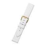 Chain Calfskin Lizard Pattern Watch Band, Size: Strap Width  14mm(White Gold Pin Buckle)