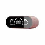 Pro20 Mirror Display HIFI Sound Quality 5.0 Bluetooth Headphone Support Touch Control(Pink)