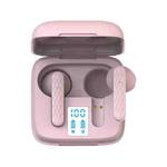 Pro 9 TWS Touch Control Bluetooth 5.0 Wireless In-Ear Earphone with LED Display(Pink)