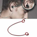 3 PCS Bluetooth Headphone Sports Silicone Anti-Lost Rope For Samsung GALAXLBuds 1 / 2(Red)