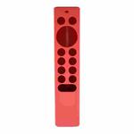2 PCS Y7 Remote Control Silicone Protective Cover For NVIDIA Shield TV Pro/4K HDR(Red)