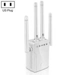 M-95B 300M Repeater WiFi Booster Wireless Signal Expansion Amplifier(White - US Plug)
