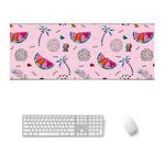 800x300x2mm  Office Learning Rubber Mouse Pad Table Mat(4 Colorful Summer)