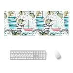 800x300x3mm Office Learning Rubber Mouse Pad Table Mat(14 Tropical Rainforest)