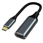 HW-TC01A USB 3.1 Type-C To HDMI Adapter Cable For Computer Phone Projectior(Black)