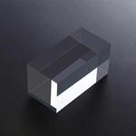 2 PCS Cube 4x4x8cm Transparent Acrylic Geometric Photo Props Photography Background Plate Ornaments
