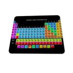 3 PCS Periodic Table Of Chemical Elements Rectangular Mouse Pad Creative Office Learning Non-Slip Mat, Dimensions: Not Overlocked 250 x 290mm(Pattern 1)