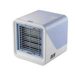 MG -191 Mini Air Cooler Home Dormitory Office Air Conditioning Fan Portable Small Desktop USB Fan(Sky Blue)