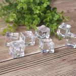 5 PCS Square  Fake Ice Cube Photo Props Gourmet Photography Decoration Model