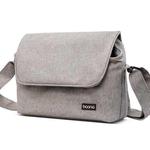 Baona BN-H013 Camera Shoulder Bag SLR Lens Storage Handbag(Light-Thin Gray)