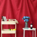 1 x 1.2m Photo Background Cloth Increased Widened Photography Cloth Live Broadcast Solid Color Cloth(Wine Red)