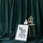 3 x 2.4m Photo Background Cloth Increased Widened Photography Cloth Live Broadcast Solid Color Cloth(Ink Green)
