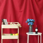 4 x 2.4m Photo Background Cloth Increased Widened Photography Cloth Live Broadcast Solid Color Cloth(Wine Red)