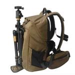 3011 Multifunctional Double Shoulder SLR Digital Camera Bag, Size: Large(Khaki)
