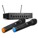 S-16-1 Household Smart TV U Segment Bluetooth Wireless Microphone With Tuning Reverberation 1 In 2, US Plug