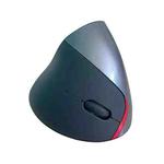 HH-111 5 Keys Wireless Vertical Charging Mouse Ergonomics Wrist Protective Mouse(Iron Gray)